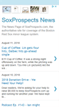 Mobile Screenshot of news.soxprospects.com